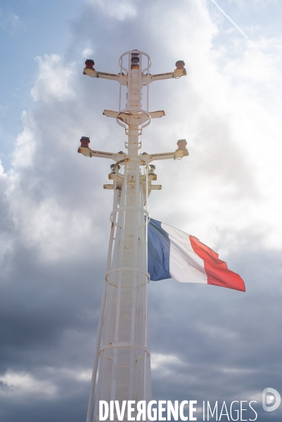 A bord du Vizzanova en maintenance