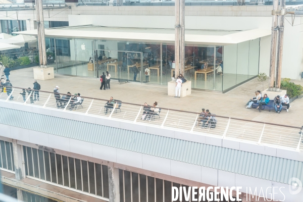 A bord du Vizzanova en maintenance