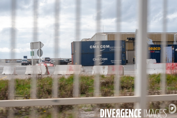 A bord du Vizzanova en maintenance