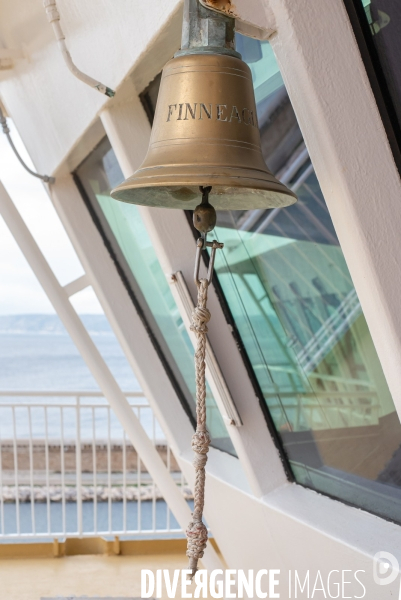 A bord du Vizzanova en maintenance