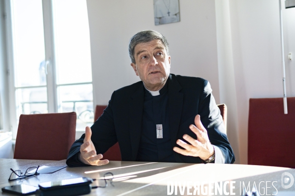 Rencontre avec Mgr Moulins-Beaufort