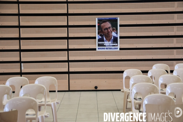 Reunion publique de bruno retailleau 