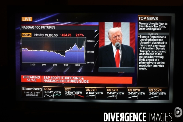 TRUMP annonce les taxes douanieres