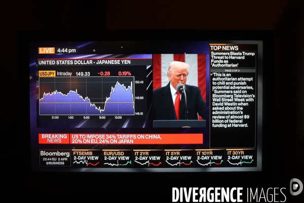 TRUMP annonce les taxes douanieres