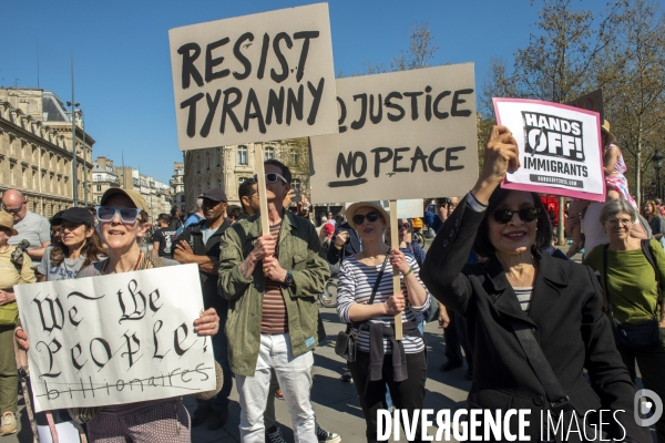 Paris contre Trump