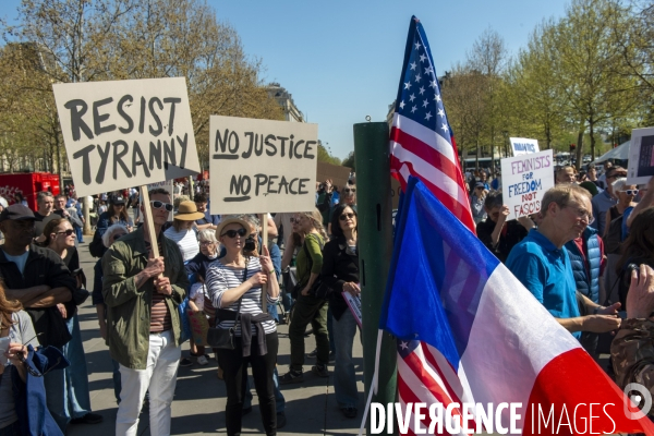 Paris contre Trump