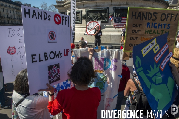 Paris contre Trump
