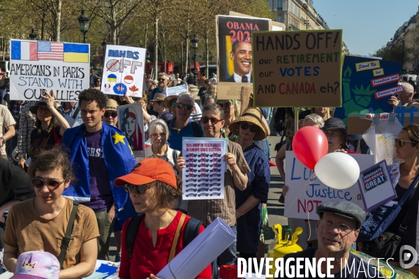 Paris contre Trump