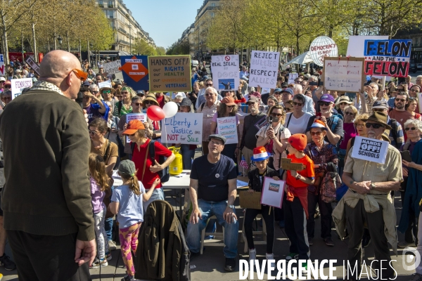 Paris contre Trump