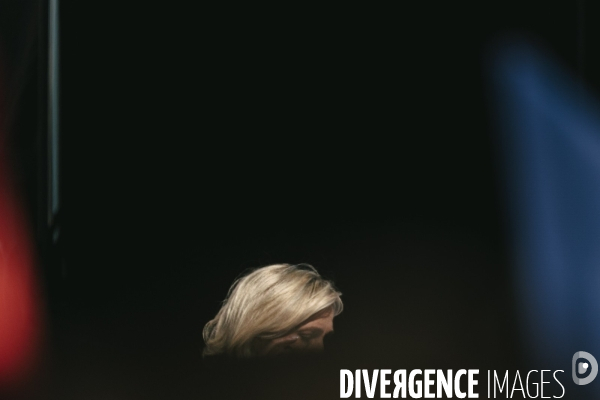 Manifestation du RN en soutien à Marine Le Pen