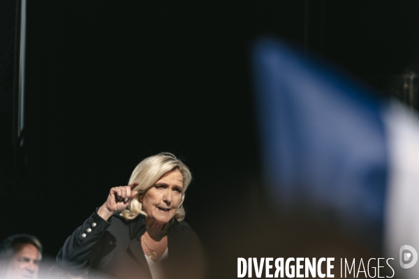 Manifestation du RN en soutien à Marine Le Pen