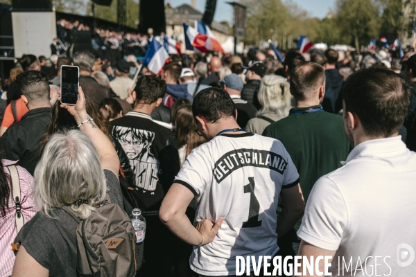 Manifestation du RN en soutien à Marine Le Pen