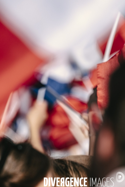 Manifestation du RN en soutien à Marine Le Pen