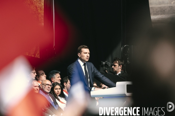 Manifestation du RN en soutien à Marine Le Pen