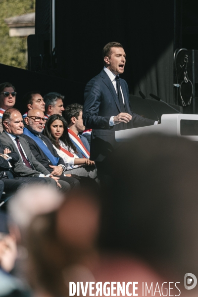 Manifestation du RN en soutien à Marine Le Pen