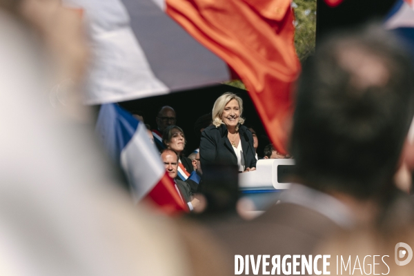 Manifestation du RN en soutien à Marine Le Pen