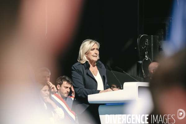 Manifestation du RN en soutien à Marine Le Pen