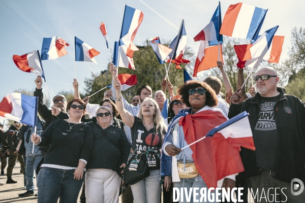 Manifestation du RN en soutien à Marine Le Pen