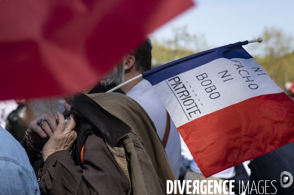 Rassemblement de soutien à Marine Le Pen