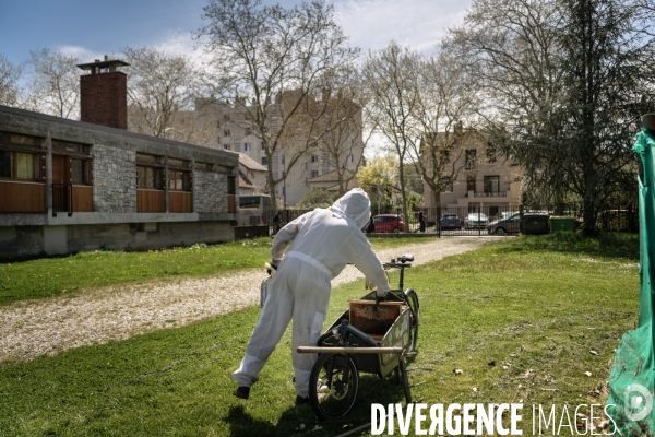 Apiculture : Visite de printemps d’un rucher Grenoblois
