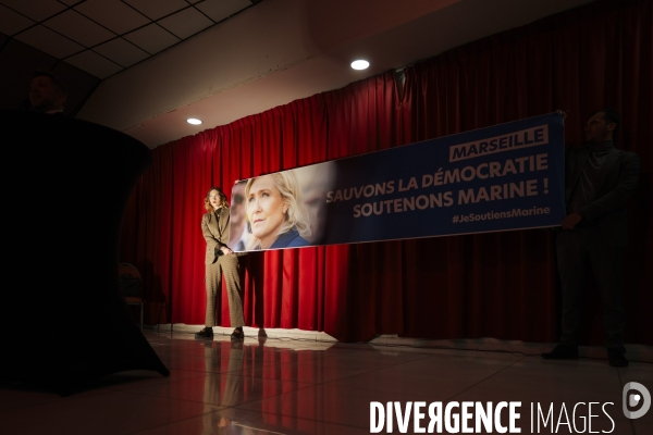 Soutien à Marine Le Pen