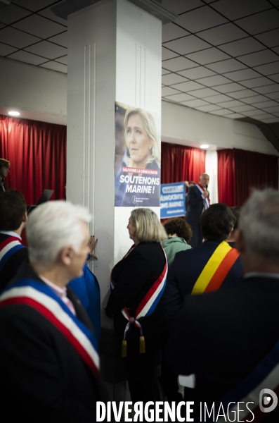Soutien à Marine Le Pen