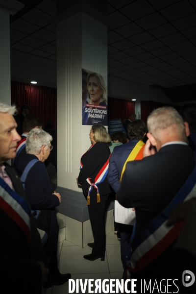 Soutien à Marine Le Pen