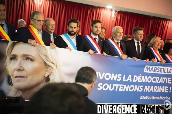 Soutien à Marine Le Pen