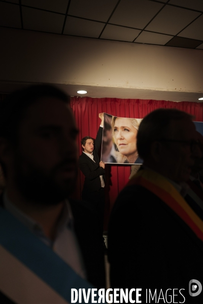 Soutien à Marine Le Pen