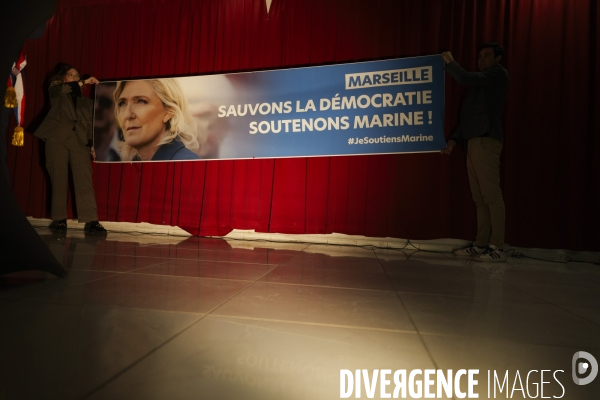Soutien à Marine Le Pen