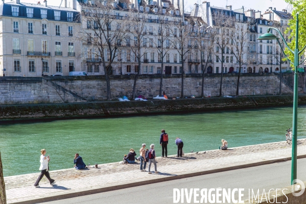 Quais de Seine printaniers