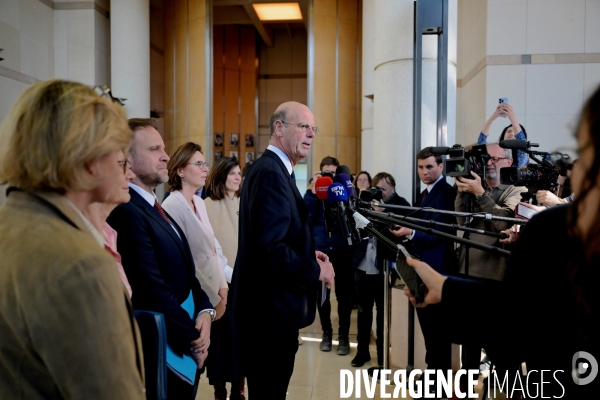 Réunion des acteurs économiques sur la hausse des droits de douane américains