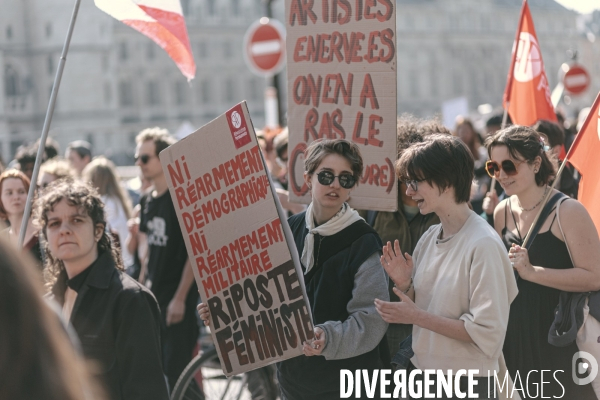 Manifestation des travailleurs-euses de l art, de la culture et d étudiants