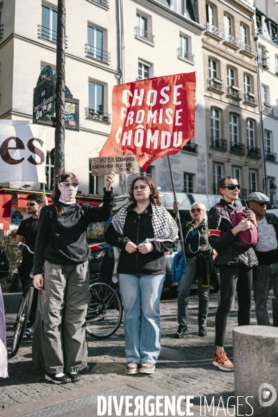 Manifestation des travailleurs-euses de l art, de la culture et d étudiants