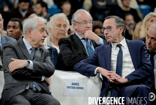Bruno Retailleau / Campagne pour la présidence du parti Les Républicains