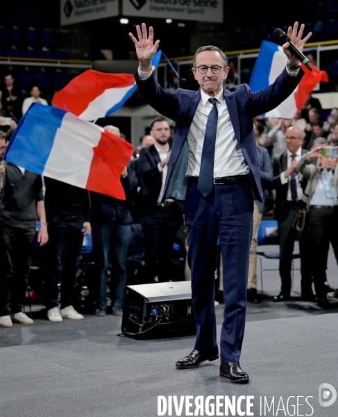 Bruno Retailleau / Campagne pour la présidence du parti Les Républicains