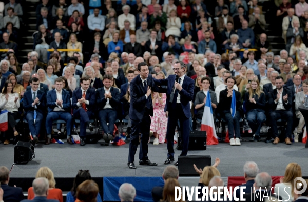 Bruno Retailleau / Campagne pour la présidence du parti Les Républicains