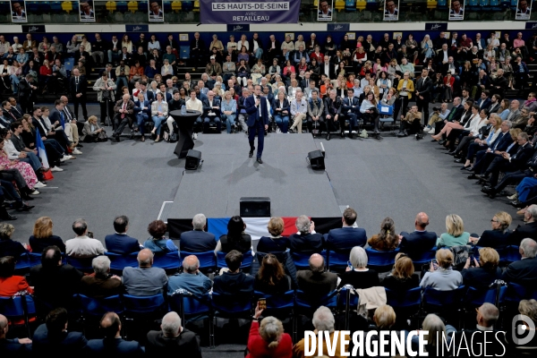 Bruno Retailleau / Campagne pour la présidence du parti Les Républicains