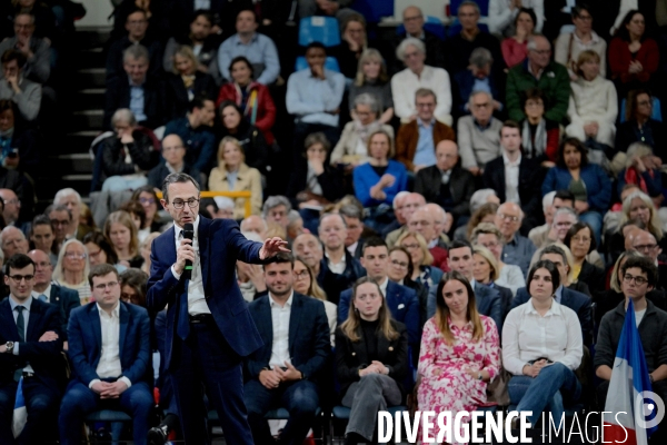 Bruno Retailleau / Campagne pour la présidence du parti Les Républicains