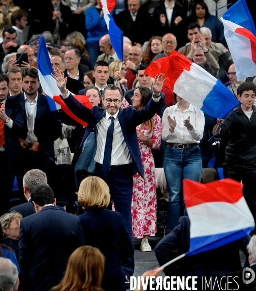 Bruno Retailleau / Campagne pour la présidence du parti Les Républicains