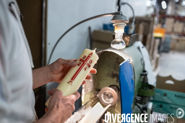 Entreprise de fabrication de cierges et bougies