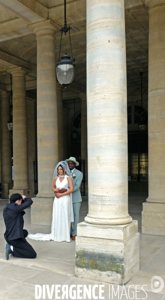 Vive les mariés du Palais royal !