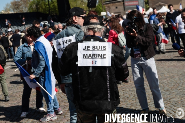 Inéligibilité de Marine Le Pen - Le meeting de soutien 