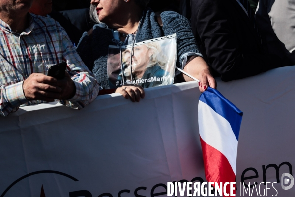 Inéligibilité de Marine Le Pen - Le meeting de soutien 