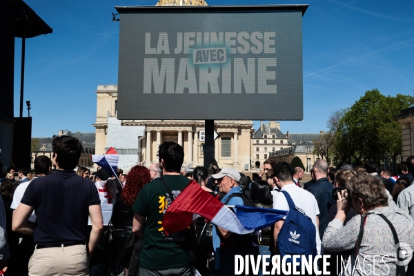 Inéligibilité de Marine Le Pen - Le meeting de soutien 