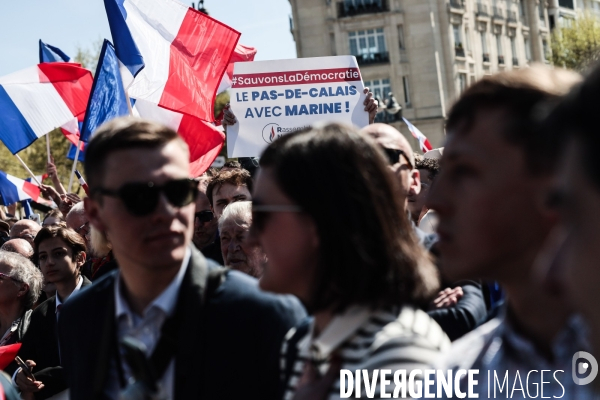 Inéligibilité de Marine Le Pen - Le meeting de soutien 
