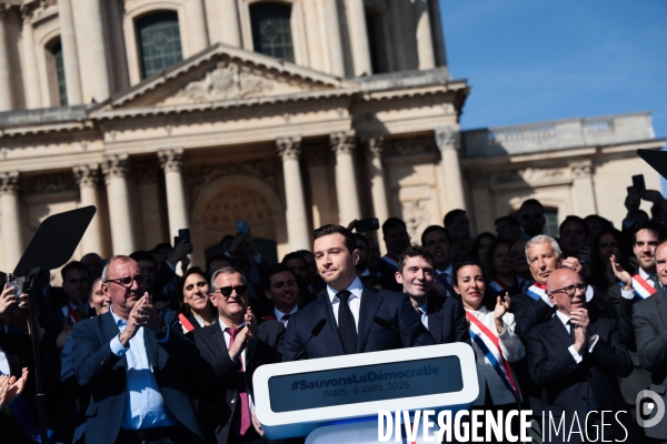 Inéligibilité de Marine Le Pen - Le meeting de soutien 
