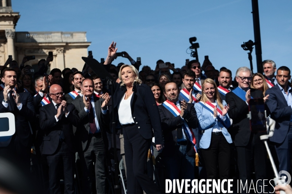 Inéligibilité de Marine Le Pen - Le meeting de soutien 