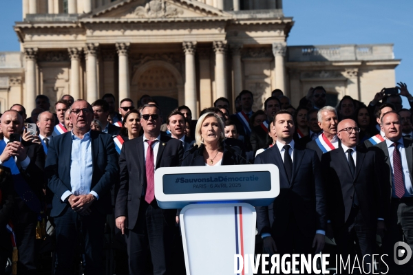Inéligibilité de Marine Le Pen - Le meeting de soutien 