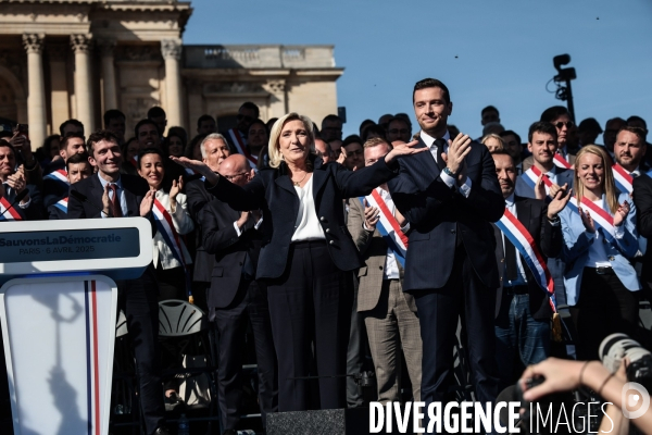 Inéligibilité de Marine Le Pen - Le meeting de soutien 